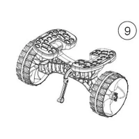 C-Tug C-Tug Kayak Trolley with Sandhopper Wheels