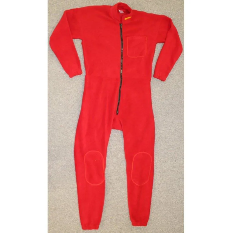 Warmbac Junior Standard Caving Fleece Undersuit - Red 