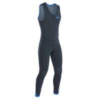 Palm Blaze Longjohn - Jet Grey / Blue