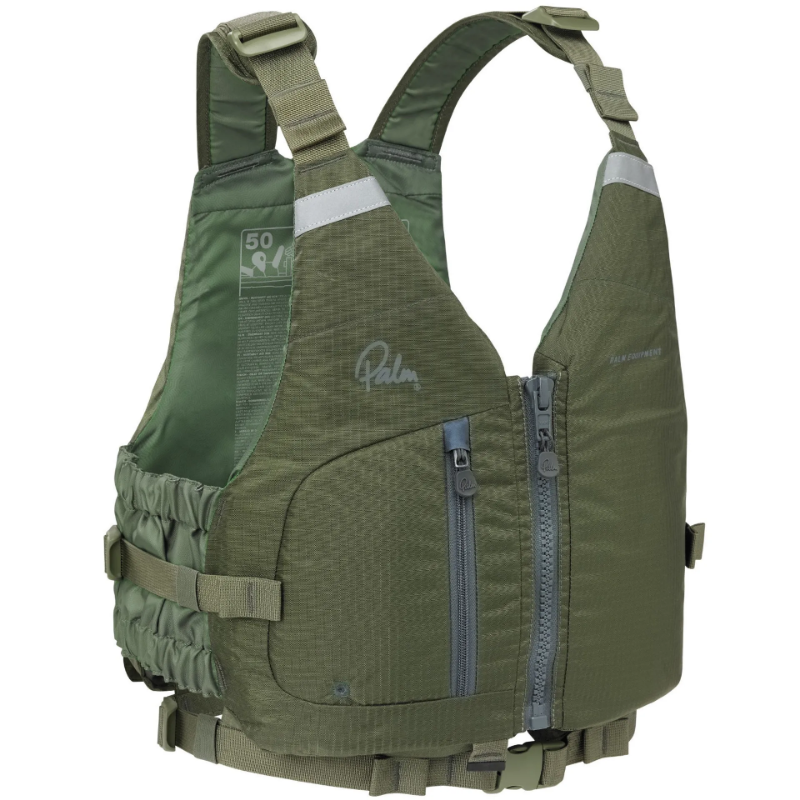 Palm Meander - Olive 