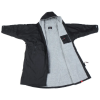 Dryrobe Advance Long Sleeve - Black / Grey