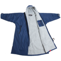 Dryrobe Advance Long Sleeve - Navy / Grey