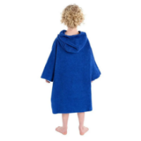 Dryrobe Kid's Organic Towel Dryrobe - Blue 
