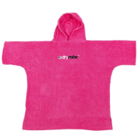Dryrobe Kid's Organic Towel Dryrobe - Pink 