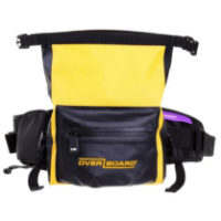 Overboard Pro-Light Waterproof Waist Pack 2L - Black / Yellow