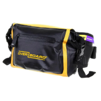 Overboard Pro-Light Waterproof Waist Pack 2L - Black / Yellow