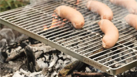 Robens Lassen Grill Trivet Combo - L - in use