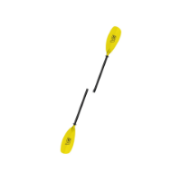 VE Paddles Explorer Glass - 2-Piece Carbon Straight Shaft - Yellow 