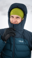 Rab Infinity Alpine Jacket, Deep Ink, zipped up