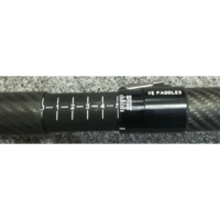 VE Paddles Explorer Glass - 2-Piece Carbon Straight Shaft