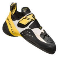La Sportiva Solution Men's, White/Yellow, 35.5