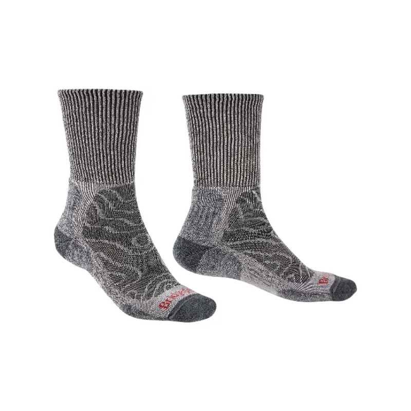 Bridgedale Hike Lightweight Merino Comfort, Grey, Large (9-11.5)