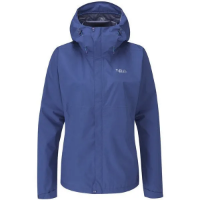 Rab Women's Downpour Eco Jacket Nightfall Blue