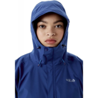 Rab Women's Downpour Eco Jacket Nightfall Blue