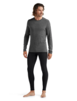 Icebreaker Men's Merino 200 Oasis Thermal Leggings Black