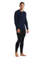 Icebreaker Men's Merino 260 Tech Long Sleeve Crewe Thermal Top