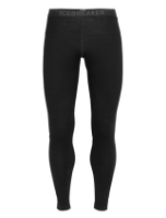 Icebreaker Men's Merino 260 Tech Thermal Leggings in Black