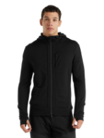 Icebreaker Men's Merino Quantum III Long Sleeve Zip Hoodie