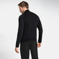 Odlo i-Thermic Midlayer 1/2 Zip Thermal Top in Black