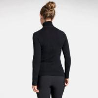 Odlo i-Thermic Midlayer 1/2 Zip Women's Thermal Top in Black