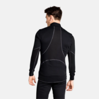 Odlo Men's ACTIVE X-WARM ECO Half-Zip Turtleneck Baselayer Top