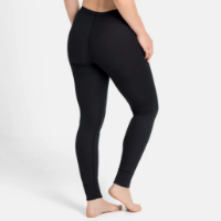 Odlo Women's ACTIVE WARM ECO Baselayer Pants Thermal Leggings in Black