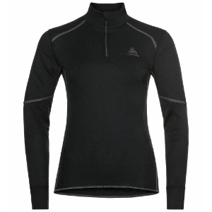 Odlo Women's ACTIVE X-WARM ECO Half-Zip Turtleneck Baselayer Top