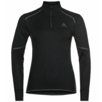 Odlo Women's ACTIVE X-WARM ECO Half-Zip Turtleneck Baselayer Top
