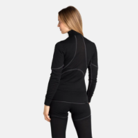 Odlo Women's ACTIVE X-WARM ECO Half-Zip Turtleneck Baselayer Top