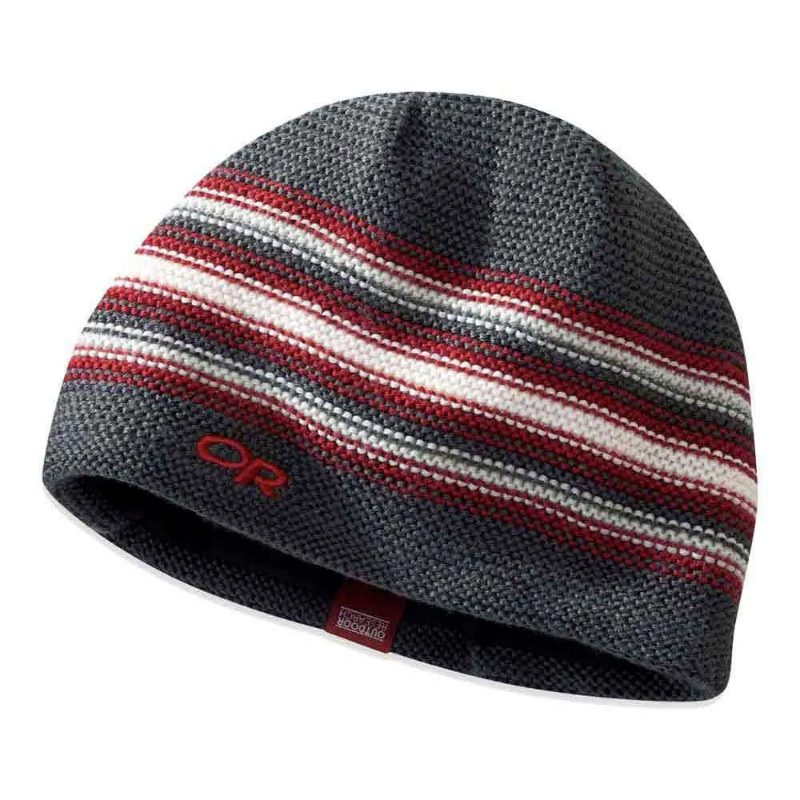 Outdoor Research Kid's Spitsbergen Beanie in Charcoal/Redwood