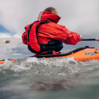 Yak Strata Drysuit in use