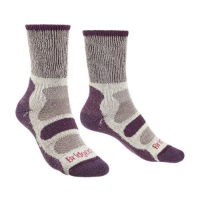 Bridgedale HIKE Lightweight Cotton Cool Comfort Women's Boot in Plum