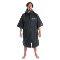 Dryrobe Advance Short Sleeve Black / Blue 