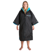 Dryrobe Advance Short Sleeve Black / Blue 