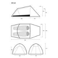 Lightwave t20 trail Tent