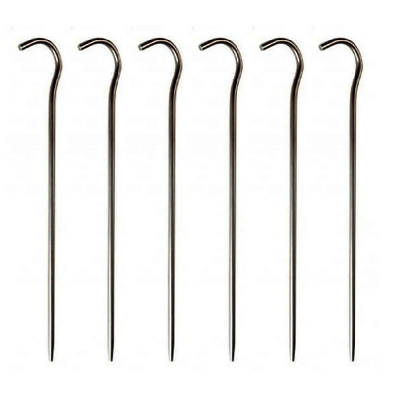 Lightwave Titanium pegs Pack of 6