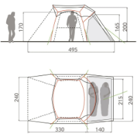 Vaude Torii 2P