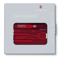 Victorinox Jelly Swisscard in Red