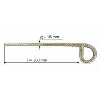 Raumer Ribbed Eyebolt