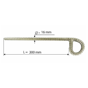 Raumer Ribbed Eyebolt