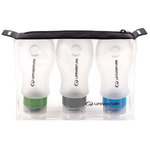 Lifeventure Silicone Flight Bottle Set