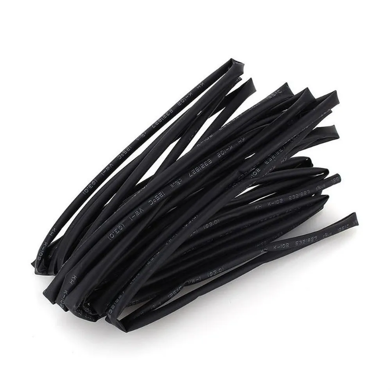 Alan Northrop Black Shrink Wrap 9mm - 4.5mm per metre