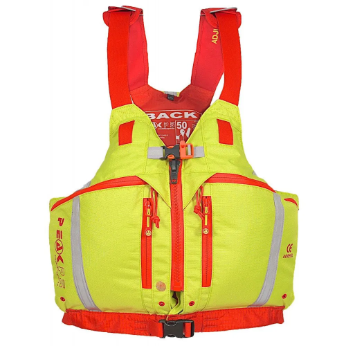 Peak PS Explorer Zip PFD - Lime / Red 