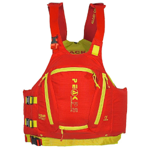 Peak PS Ocean Wrap Women's PFD - Red / Lime