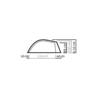 Salewa LiteTrek II Tent - dimensions