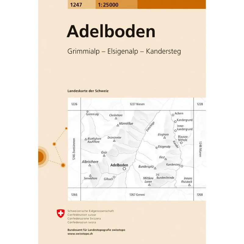 Swisstopo Swiss National Map 1:25 000