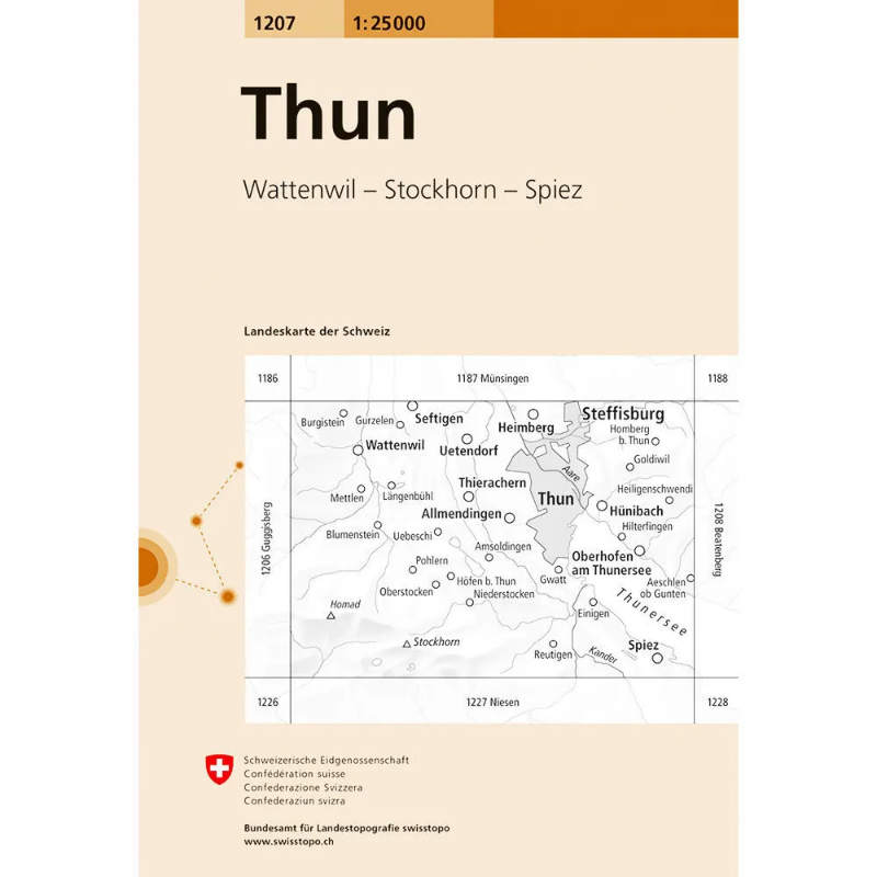 Swisstopo Swiss National Map 1:25 000