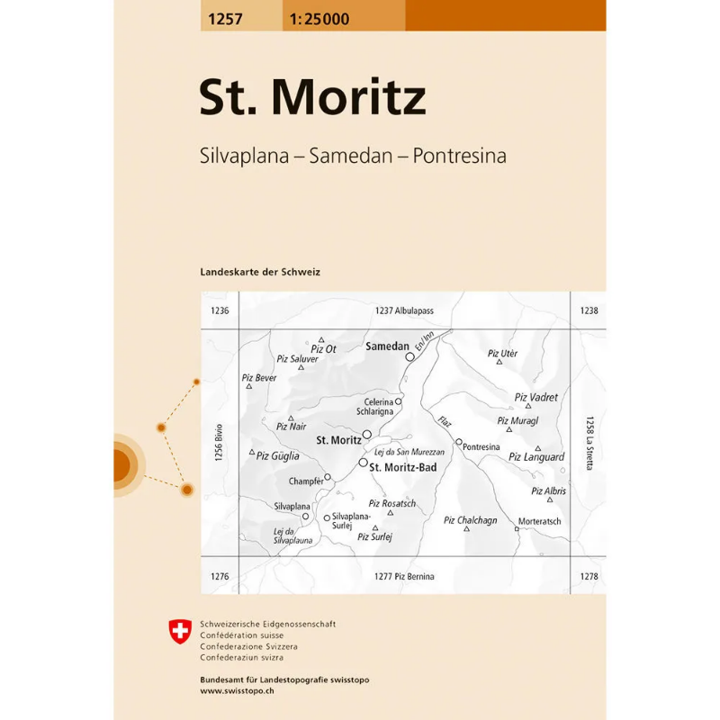 Swisstopo Swiss National Map 1:25 000