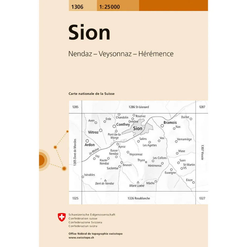 Swisstopo Swiss National Map 1:25 000