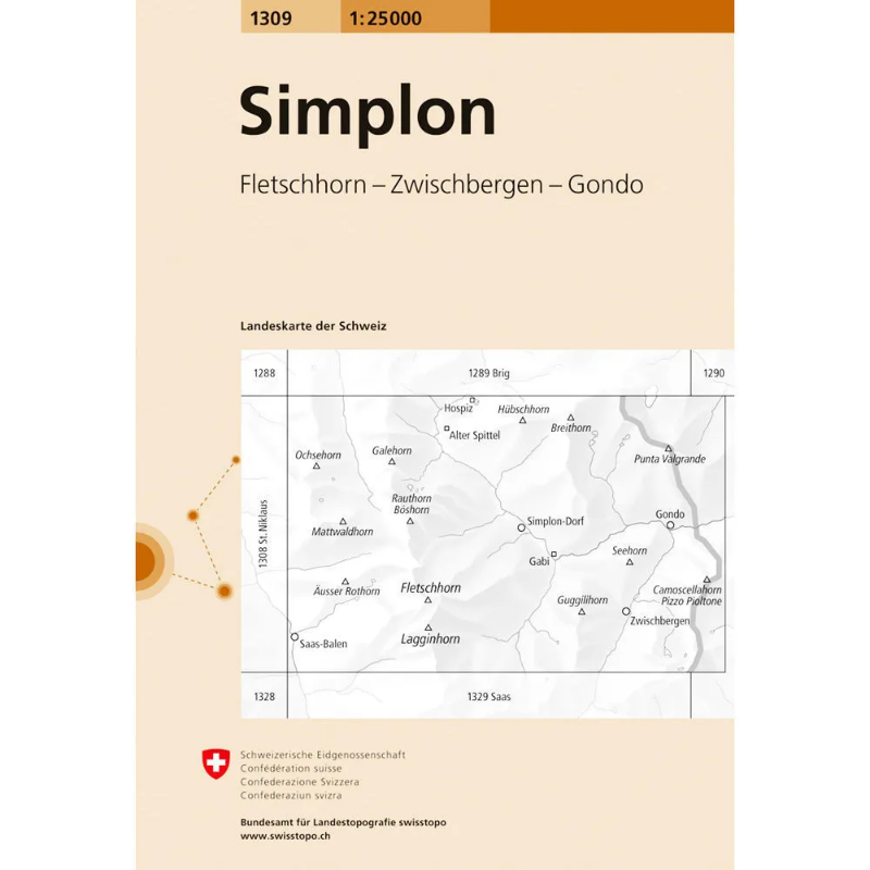 Swisstopo Swiss National Map 1:25 000